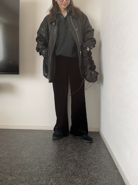 「アイテム（ブルゾン）」を使った、massssさん（レディース・152cm）の冬コーディネート