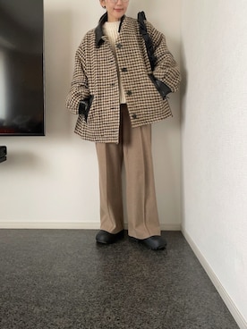 「Firsthand（ファーストハンド）のアイテム」を使った、massssさん（レディース・152cm）の冬コーディネート