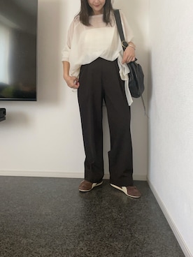 「アイテム（キャミソール）」を使った、massssさん（レディース・152cm）の秋コーディネート