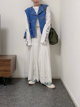 「シャーベットカラー」｜massssさん（レディース・152cm）の春コーディネート