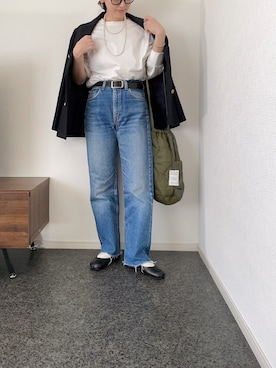「アイテム（バレエシューズ）」を使った、massssさん（レディース・152cm）の春コーディネート