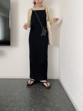 「feepur（フェピュール）のアイテム（ワンピース/ドレス）」を使った、massssさん（レディース・152cm）の春コーディネート