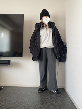 「Firsthand（ファーストハンド）のアイテム」を使った、massssさん（レディース・152cm）の冬コーディネート