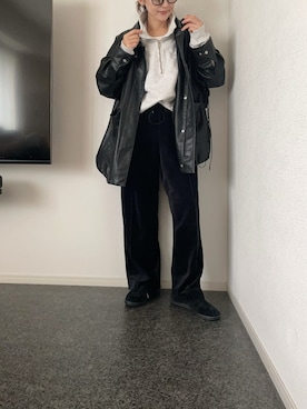 「アイテム（バッグ）」を使った、massssさん（レディース・152cm）の秋コーディネート