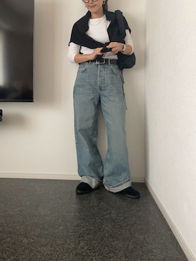 「adidas Originals（アディダスオリジナルス）のアイテム」を使った、massssさん（レディース・152cm）の秋コーディネート