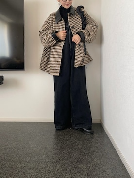 「アイテム（スリッポン）」を使った、massssさん（レディース・152cm）の冬コーディネート