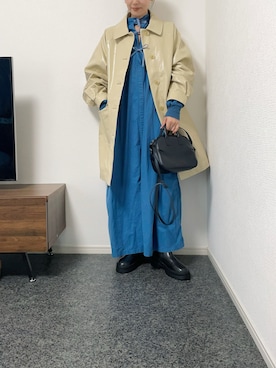「Ray BEAMS（レイビームス）のアイテム（その他アウター）」を使った、massssさん（レディース・152cm）の冬コーディネート