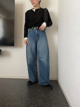 「select MOCA（セレクトモカ）のアイテム」を使った、massssさん（レディース・152cm）の冬コーディネート