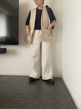 「Firsthand（ファーストハンド）のアイテム」を使った、massssさん（レディース・152cm）の春コーディネート