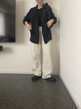 「Firsthand（ファーストハンド）のアイテム」を使った、massssさん（レディース・152cm）の春コーディネート