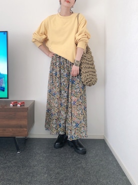 「ALIENINA（アリエニーナ）のアイテム」を使った、massssさん（レディース・152cm）の春コーディネート