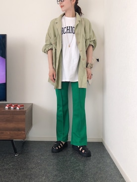 「Bonum（ボナム）のアイテム」を使った、massssさん（レディース・152cm）の春コーディネート