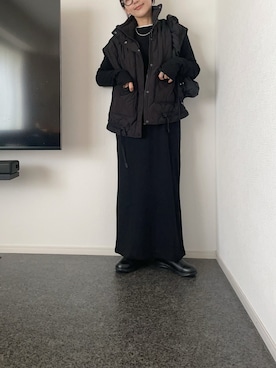 「アイテム（スリッポン）」を使った、massssさん（レディース・152cm）の秋コーディネート