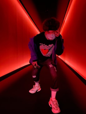 「H:CONNECT（エイチコネクト）のアイテム」を使った、eason110230さん（メンズ・175cm）の冬コーディネート