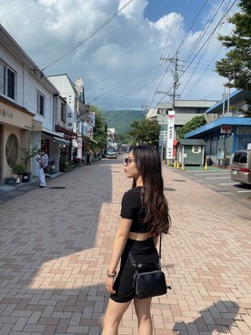 「shein」｜KAZAMIさん（レディース・162cm）の夏コーディネート