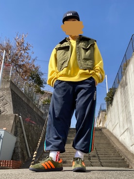 「H&M（エイチ・アンド・エム）のアイテム（その他アウター）」を使った、めーどいんさん（レディース・151cm）の冬コーディネート