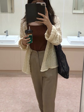 𝑚𝑜𝑒さんのコーディネート