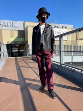 SHINさん（メンズ・176cm）の冬コーディネート