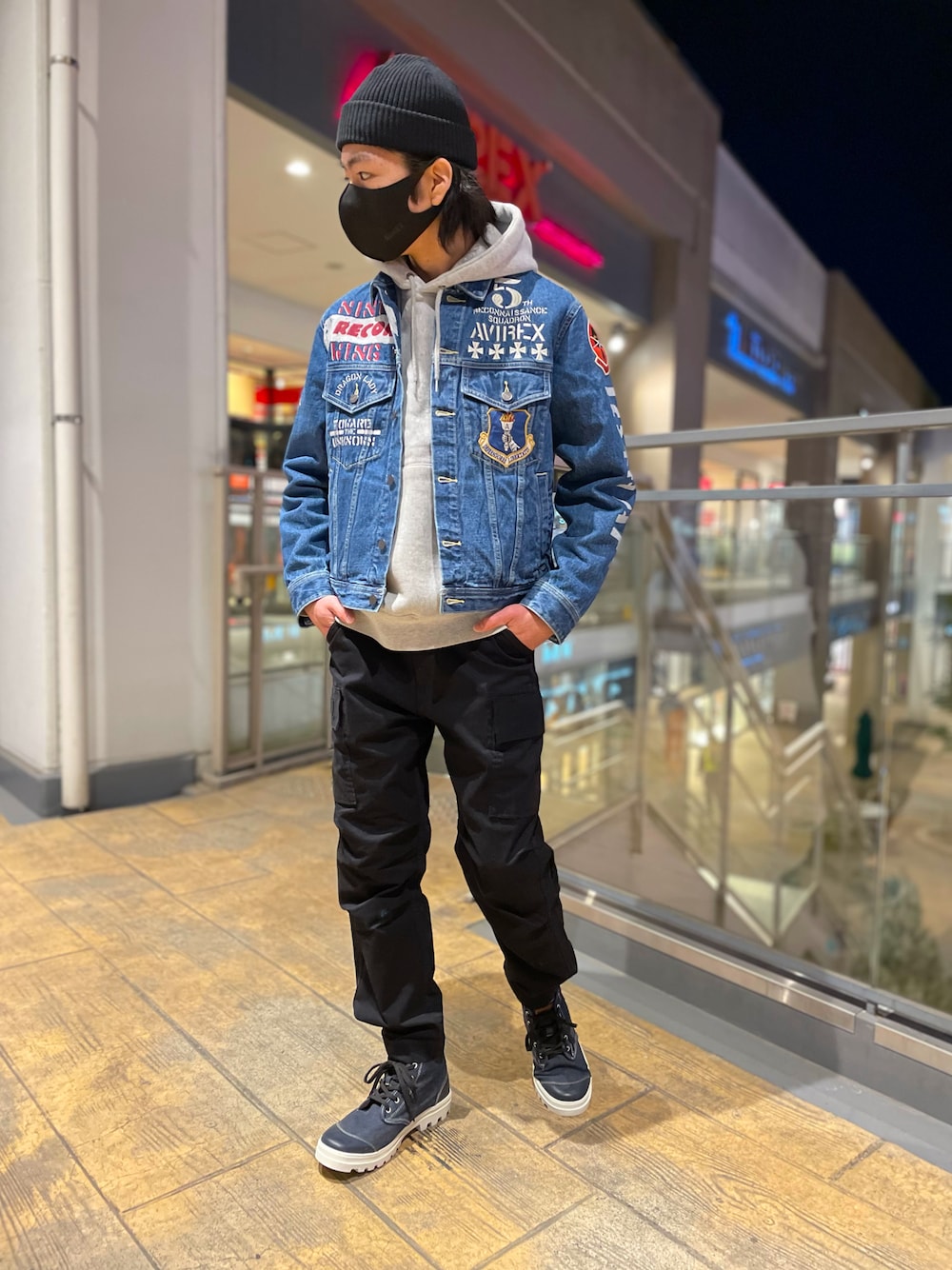 AVIREX（アヴィレックス）の「【TYPE BLUE/タイプブルー】 DENIM 