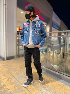 SHINさん（メンズ・176cm）の冬コーディネート
