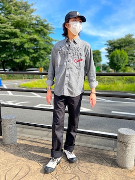 SHINさん（メンズ・176cm）の夏コーディネート