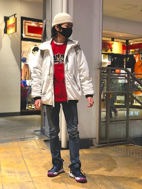 SHINさん（メンズ・176cm）の冬コーディネート