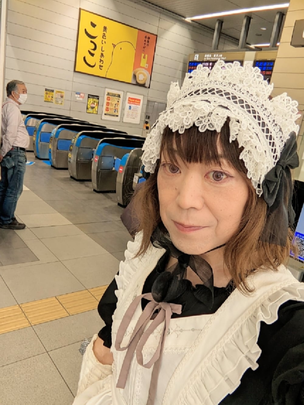 「休日コーデ、ワンピーススタイル、おしゃれさんと繋がりたい」｜「しまむらのアイテム（ワンピース、ブラック系）」を使った、ななお(七緒)さん（レディース・169cm）の夏コーディネートの1枚目の写真