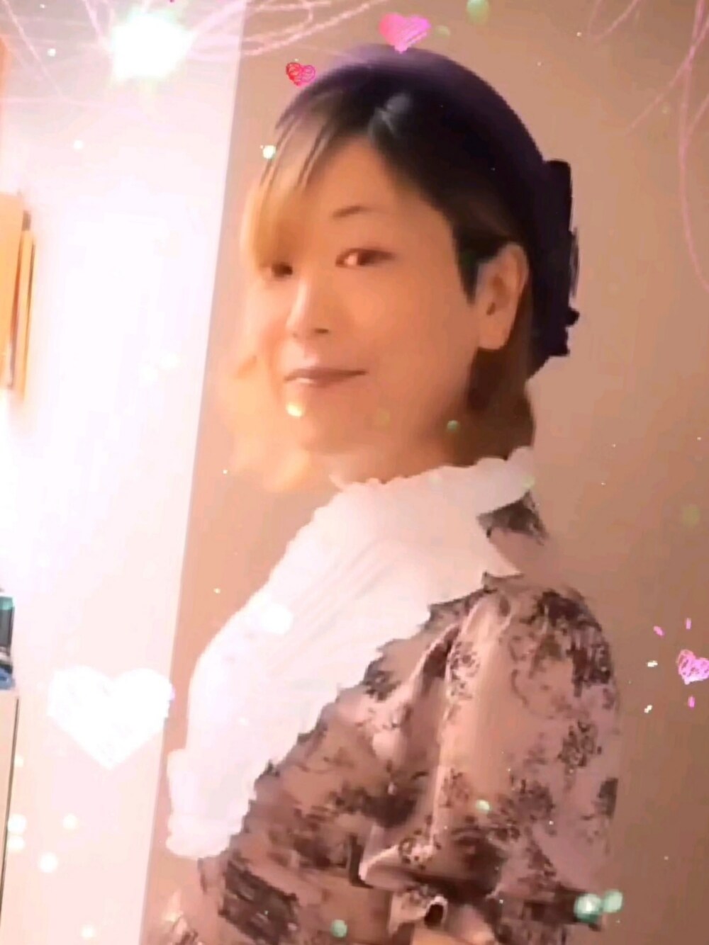 「春夏コーデ、ゆるコーデ、初夏コーデ、大人ガーリー、休日コーデ」｜「しまむらのアイテム（ワンピース、ピンク系）」を使った、ななお(七緒)さん（レディース・169cm）の春コーディネートの1枚目の写真