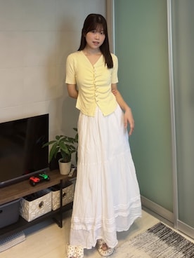 ながいゆなさん(レディース・160cm)の夏コーディネート