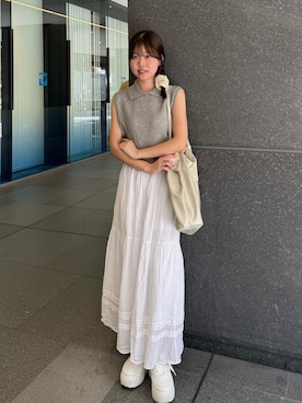 ながいゆなさん(レディース・160cm)の夏コーディネート