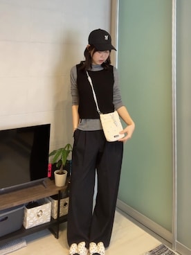 ながいゆなさん(レディース・160cm)の春コーディネート