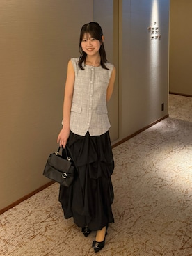 ながいゆなさん(レディース・160cm)の夏コーディネート