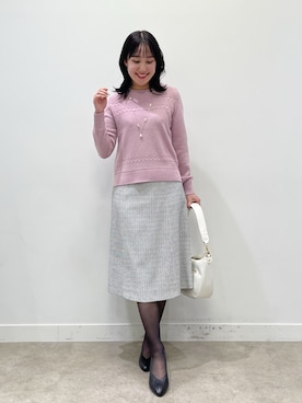 「Reflect（リフレクト）のアイテム（アクセサリー）」を使った、yukariさん（レディース・157cm）の冬コーディネート
