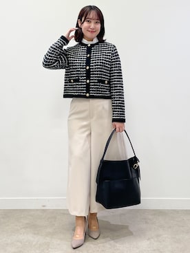 「Reflect（リフレクト）のアイテム」を使った、yukariさん（レディース・157cm）の秋コーディネート