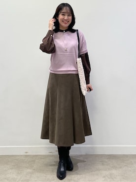yukariさん(レディース・157cm)の冬コーディネート