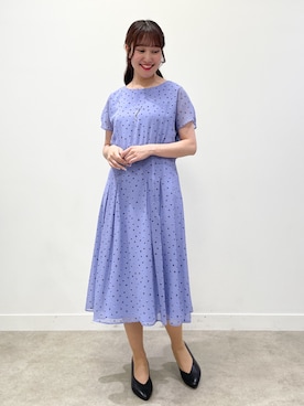 「Reflect（リフレクト）のアイテム（ワンピース/ドレス）」を使った、yukariさん（レディース・157cm）の夏コーディネート