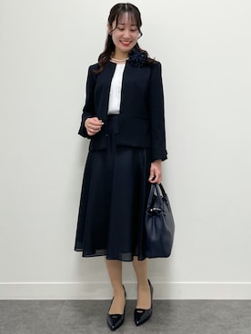 「Reflect（リフレクト）のアイテム（アクセサリー）」を使った、yukariさん（レディース・157cm）の冬コーディネート