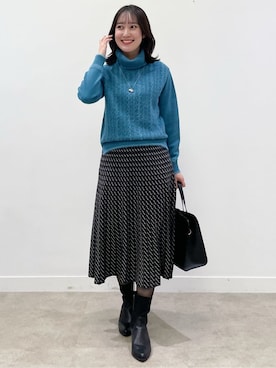 yukariさん(レディース・157cm)の冬コーディネート