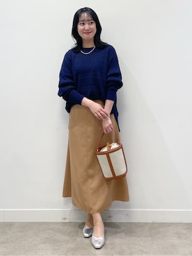 「Reflect（リフレクト）のアイテム（シューズ）」を使った、yukariさん（レディース・157cm）の春コーディネート