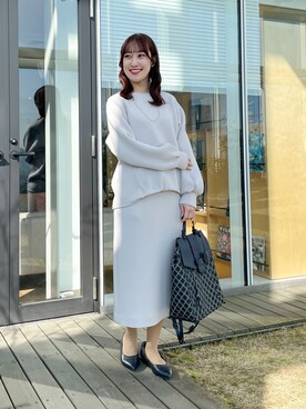 「Reflect（リフレクト）のアイテム（アクセサリー）」を使った、yukariさん（レディース・157cm）の冬コーディネート
