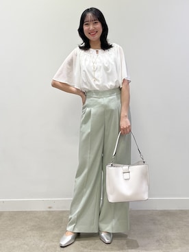 「Reflect（リフレクト）のアイテム（シューズ）」を使った、yukariさん（レディース・157cm）の春コーディネート