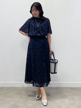 「Reflect（リフレクト）のアイテム（アクセサリー）」を使った、yukariさん（レディース・157cm）の春コーディネート