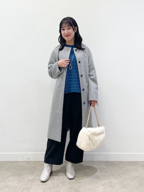 リフレクト新品未使用 ノーカラーコート サイズLL