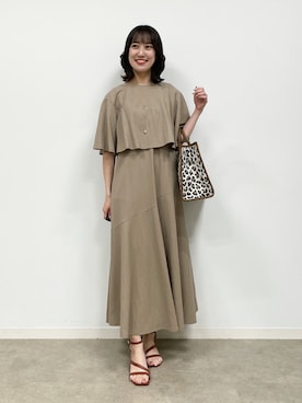 「Reflect（リフレクト）のアイテム（アクセサリー）」を使った、yukariさん（レディース・157cm）の春コーディネート