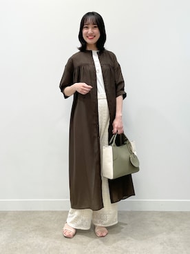 「Reflect（リフレクト）のアイテム（アクセサリー）」を使った、yukariさん（レディース・157cm）の春コーディネート