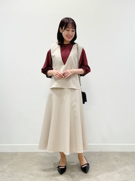 「Reflect（リフレクト）のアイテム（アクセサリー）」を使った、yukariさん（レディース・157cm）の夏コーディネート