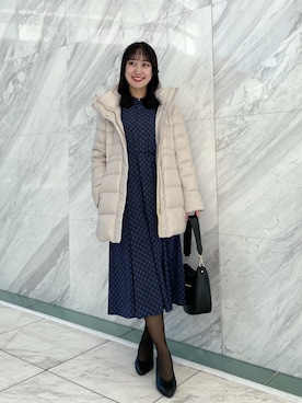 「Reflect（リフレクト）のアイテム（ジャケット/アウター）」を使った、yukariさん（レディース・157cm）の冬コーディネート
