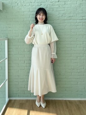 「Reflect（リフレクト）のアイテム（アクセサリー）」を使った、yukariさん（レディース・157cm）の春コーディネート