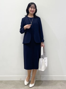 「Reflect（リフレクト）のアイテム（ワンピース/ドレス）」を使った、yukariさん（レディース・157cm）の春コーディネート