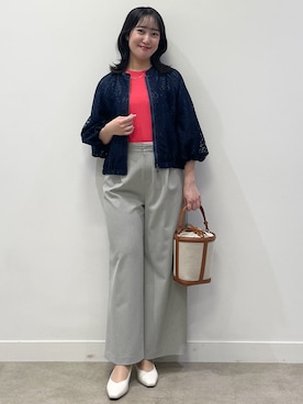 「Reflect（リフレクト）のアイテム」を使った、yukariさん（レディース・157cm）の春コーディネート